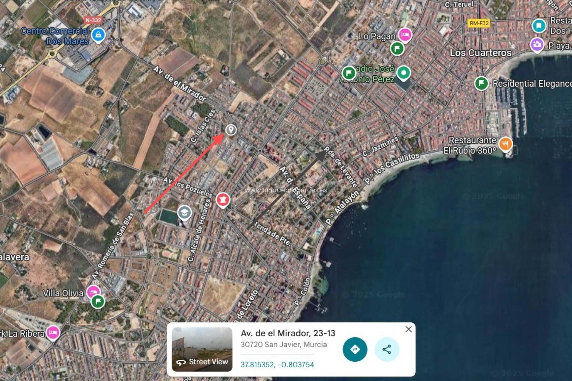 Resale - Land -
San Javier - Santiago de la Ribera